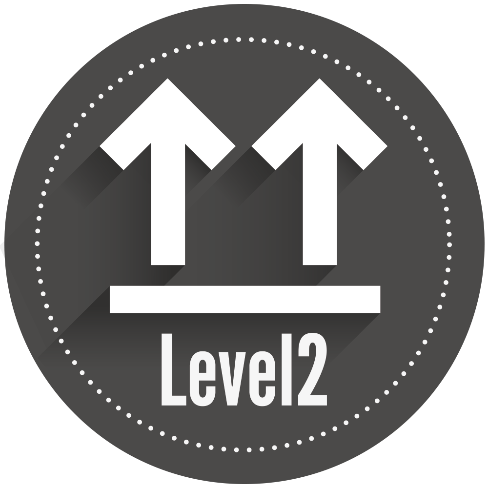 Logo of the Level2 Hackerspace by Syn2cat